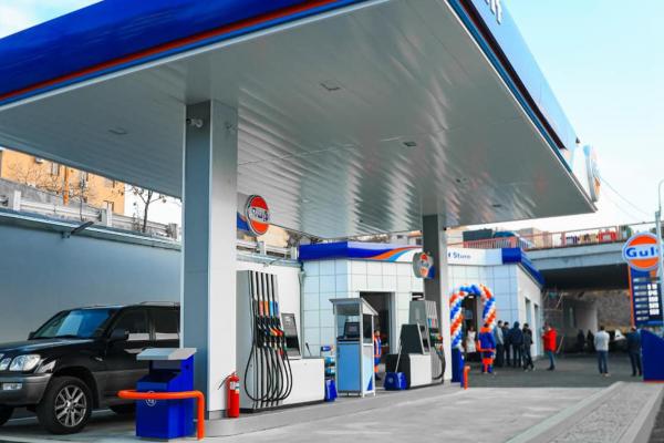 Gulf Armenia-ի առաջին բենզալցակայանի բացումը Վաղարշյան 32/1 հասցեում