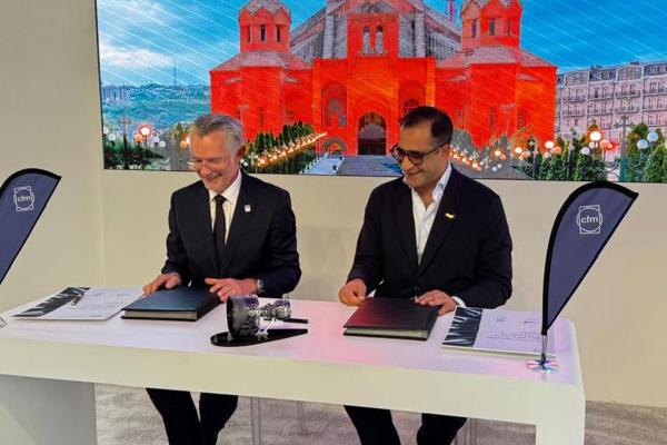 Է. Սուքիասյանի գլխավորությամբ FlyOne Armenia-ի պատվիրակությունը մասնակցել է Ֆարնբորոյի միջազգային ցո